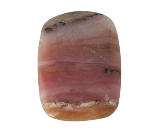 Natural Glittering Pink Opal Stone