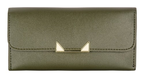Ladies Wallet - Premium PU Leather, 3 Months Warranty, Stylish Green Design