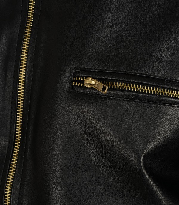Man Pu Jacket Black -2 Usage: Men