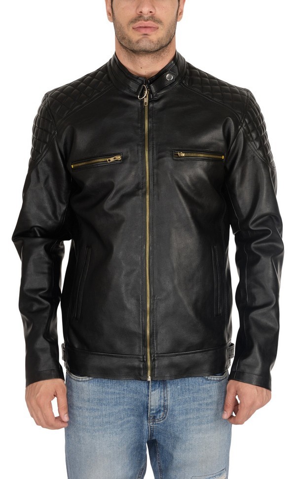 Man Pu Jacket Black Usage: Men