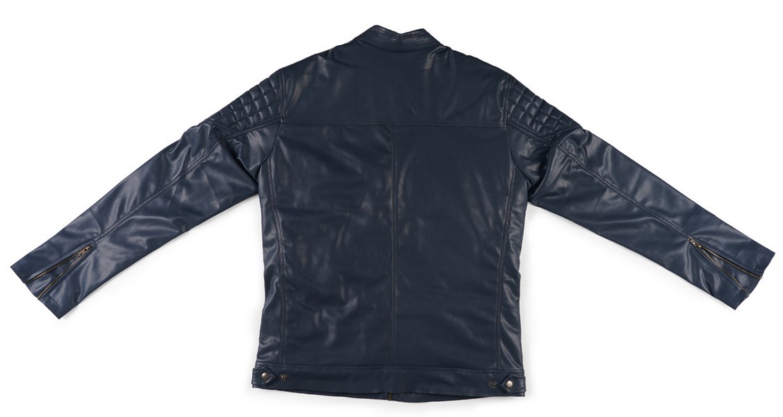 Pu Blue Mens Jacket Warranty: 3 Months