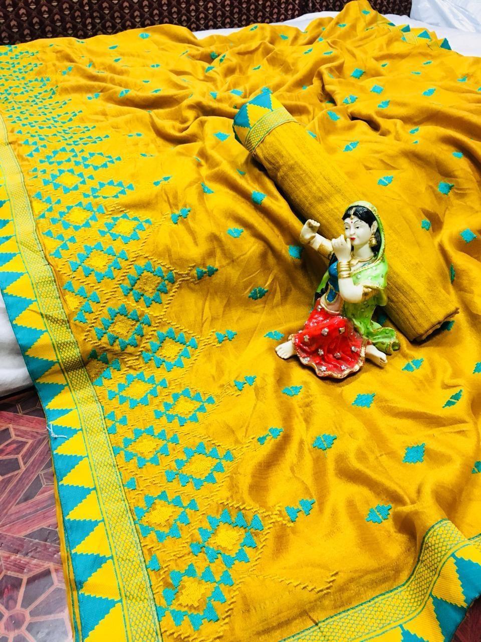 Dry Cleaning Handloom Silk Saree