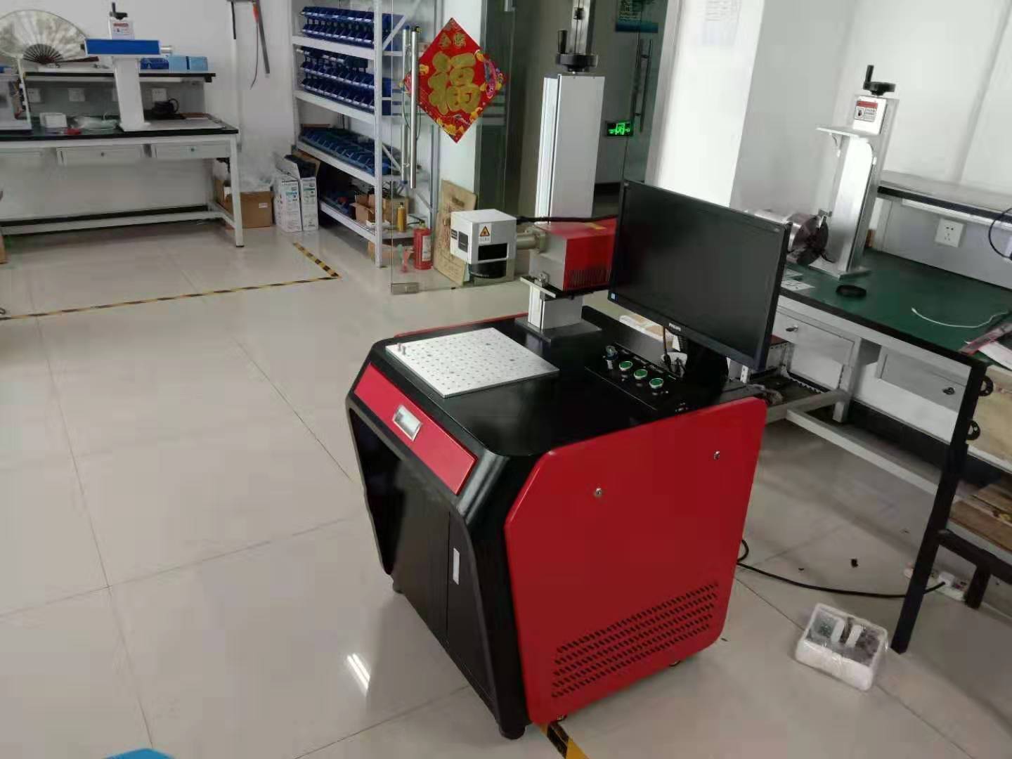 Fiber Laser Marking Machine - 20w Raycus Laser Source, 7000mm/s Marking Speed, Air Cooling | High Precision 0.002mm Accuracy, Supports Multiple Graphic Formats