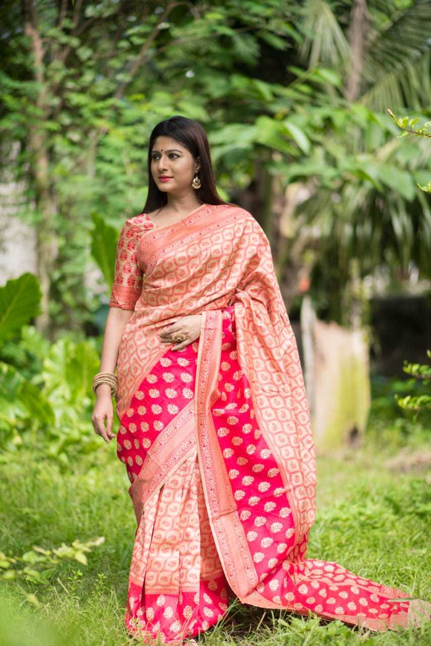 Woven Tussar Silk Saree