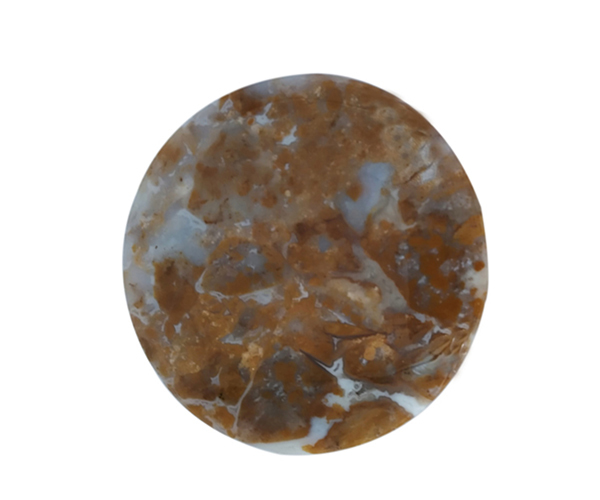 Brown Synergy Polka Dot Agate Loose Gemstone