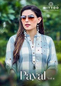 Dry Cleaning Rayon Kurti Set