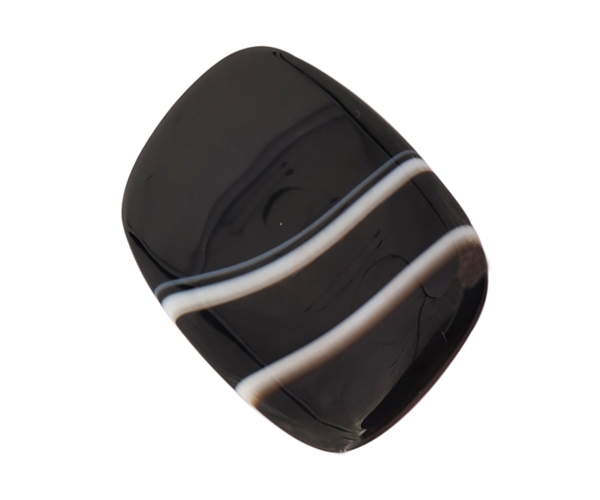 Agate High-class Black Banded Gemstone