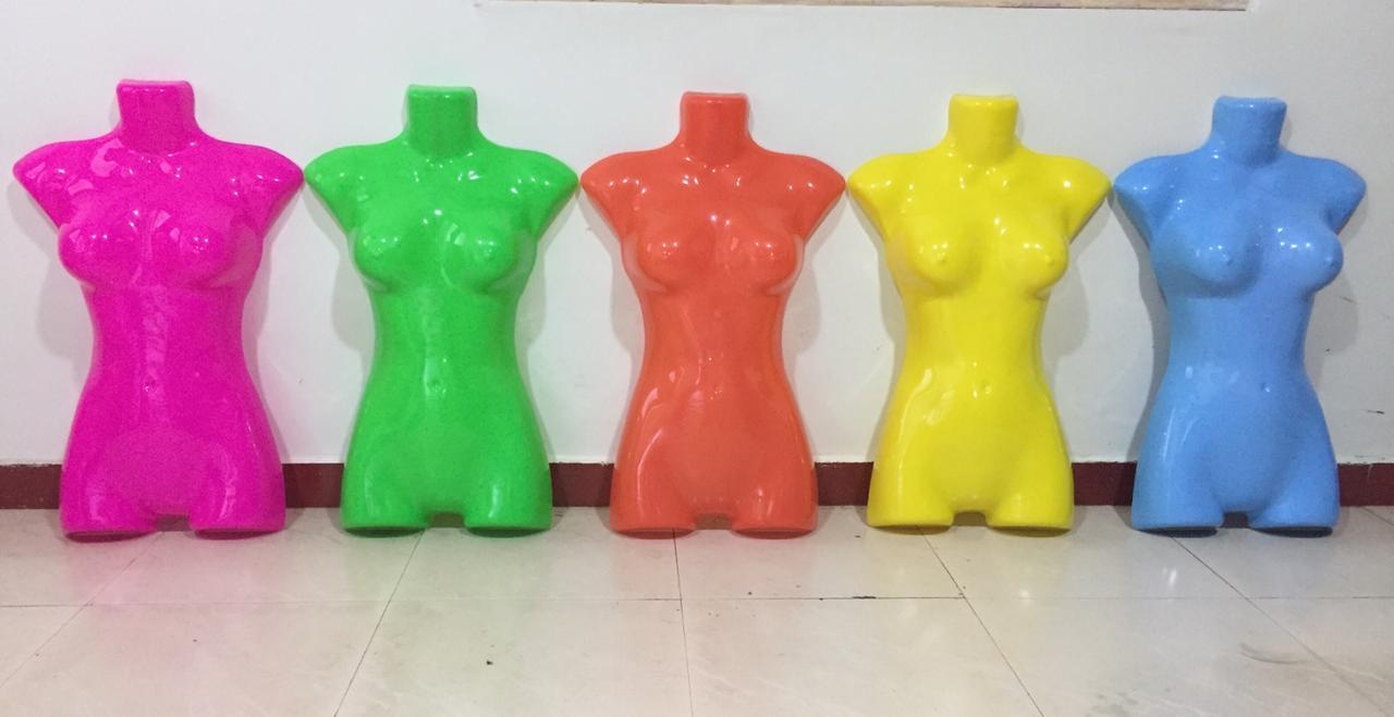 Female Mannequin - Plastic Material | Realistic Shape, Adjustable Limbs, Customizable Features, Available In Various Sizes