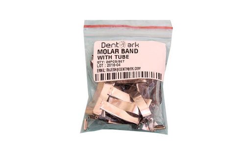 मोलर बैंड के साथ डेंटल बुक्कल ट्यूब