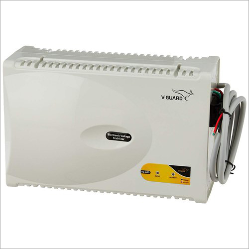 V Guard Stabilizer - 220 To 415 Volt Output 50 Hertz Frequency | Single Phase Wall Mounting Energy-efficient Design 1 Year Warranty