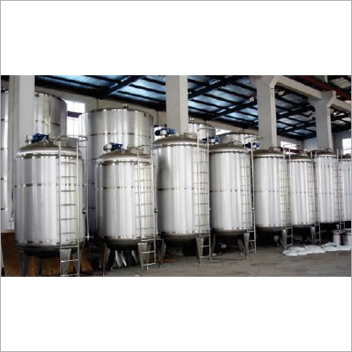 Stainless Steel Mixing Storage Tank