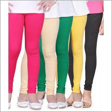 Available In Multicolour Ladies Plain Leggings