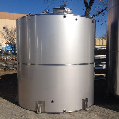 Stainless Steel Vertical Storage Tank - 50L-5000L, Durable 304 & 316L Material, New Condition, Silver Color, 1.5-3MM Wall Thickness