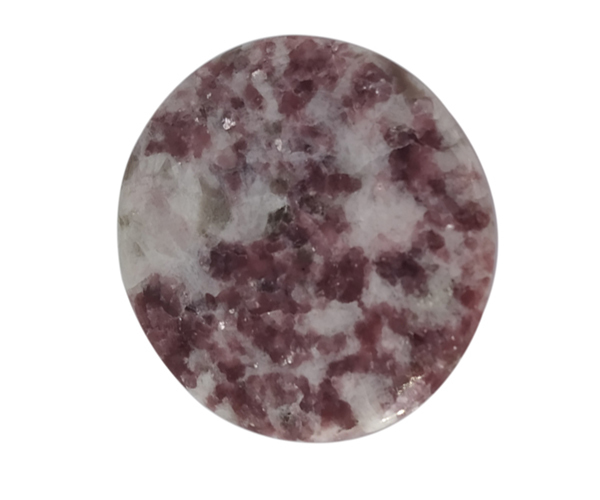 Red Colorless Healing Lepidolite Loose Gemstone