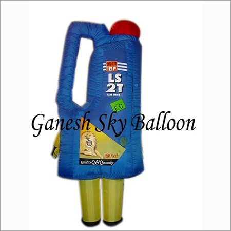 Silver Advertising Walking Inflatables