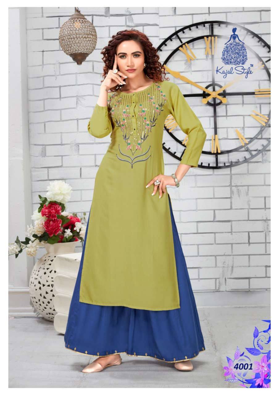 Dry Cleaning Rayon Embroidery Wholesale Kurti