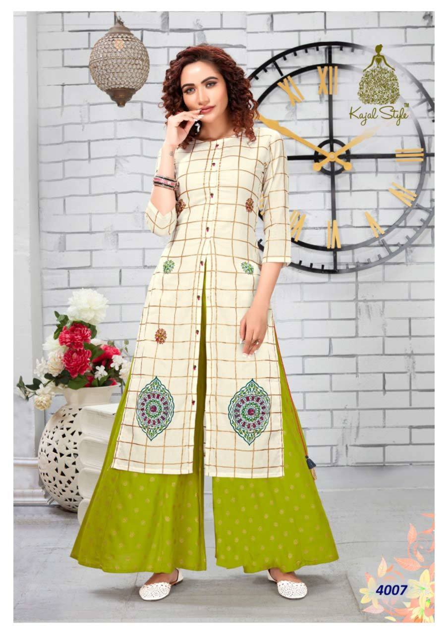 Dry Cleaning Rayon Embroidery Wholesale Kurti
