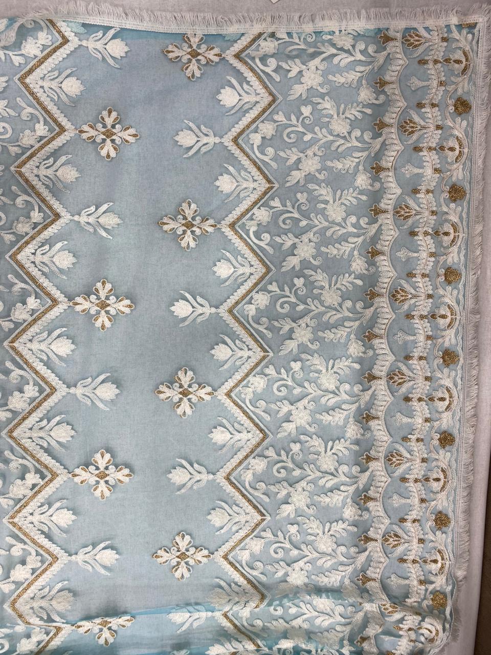 White Diable Box Dupattas