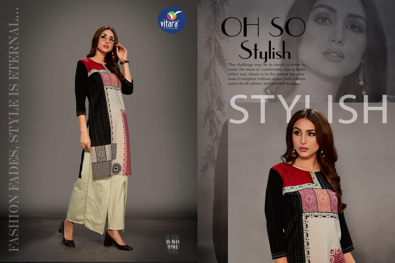 Pure Heavy Crape With Foil Print - Sizes M-38, L-40, Xl-42, 2xl-44 | Casual 3-4th Sleeve, Cool Dry & Quick Dry, Customized Logo Options