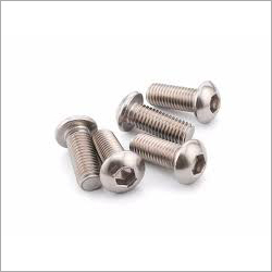 Button Bolt - Stainless Steel, Length: 6mm to 500mm | Hex Drive for Secure Fastening in Automotive and Industrial Applications