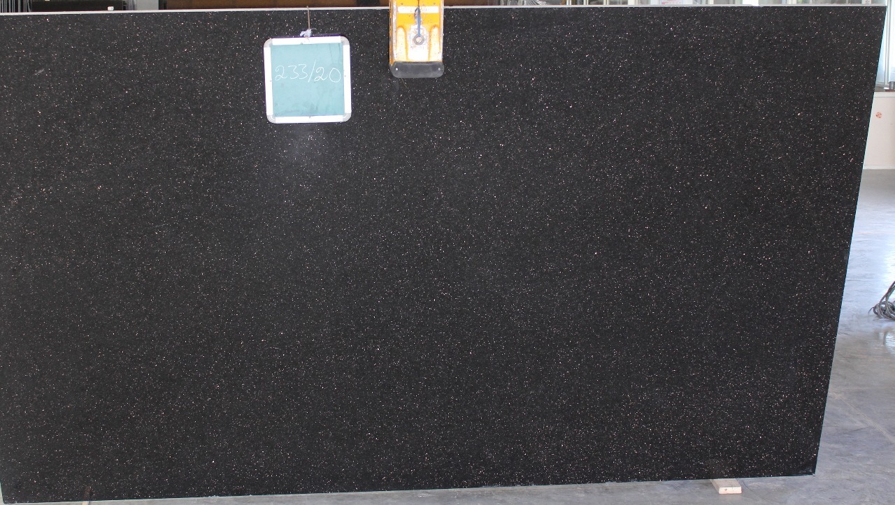 Black Galaxy - Granite 2cm Thick, Polished Finish | Black Color, Durable, Heat-resistant, Easy To Clean, Stain-resistant, Elegant Style