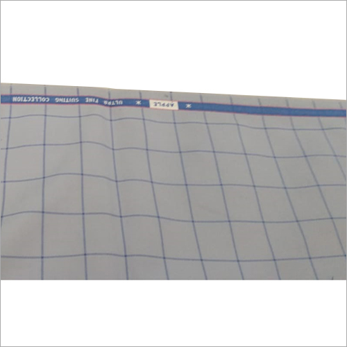 Washable School Uniform Check Suiting Fabric