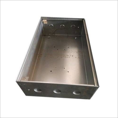 Sheet Metal Control Panel Box - Galvanized Mild Steel, Floor Mounted, Corrosion Resistant, Grey Finish | Hot Rolled Design for Enhanced Durability
