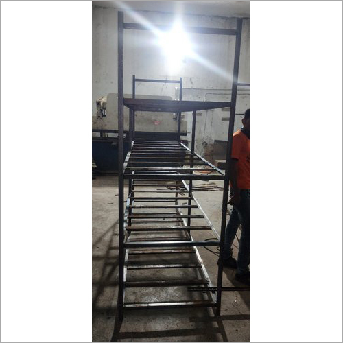 Fabrication Work Services - Steel, Customizable Dimensions | Powder Coated Finish, 1000 kg Load Capacity, 4 Adjustable Shelves, 1 Year Warranty