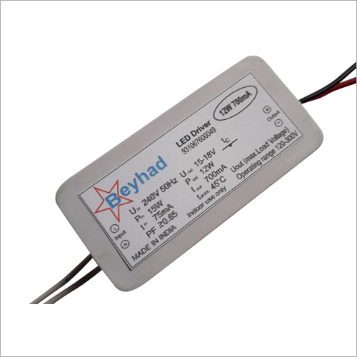 12w 700ma एलईडी ड्राइवर