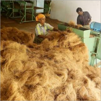 Light Brown Natural Coir Fiber