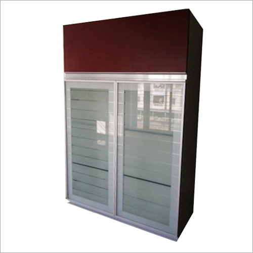 Profile Shutter - Solid Hardwood, 750x500x200 Mm, Brown | Sliding Doors, Compact Design, Durable Glass Shelves, Modern Look, Easy Installation