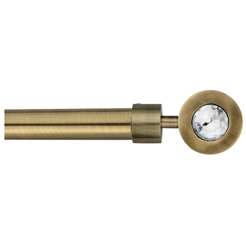 Diamond Disk Curtain Rod