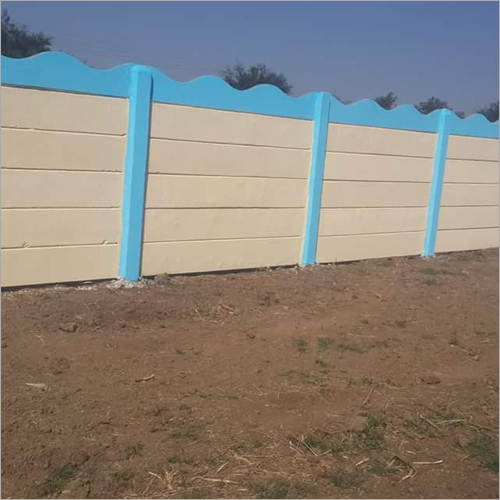 RCC Compound Boundary Wall - Premium Quality Precast Concrete, Customized Size Options - Durable and Rock-Solid Strength