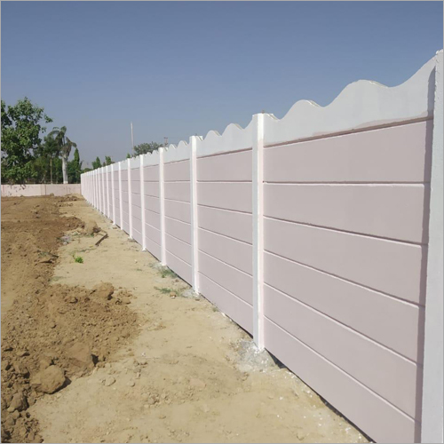 Readymade Compound Wall - RCC Precast Design, Durable Material | Customized Size for Gardens, Industrial & Residential Use