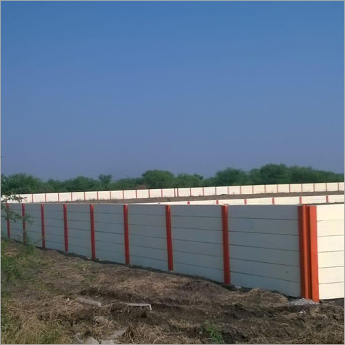 RCC Folding Compound Wall - RCC Material, Customized Sizes Available | Durable, High Build Quality for Long-Lasting Partitioning Solutions