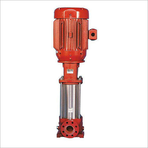 Jockey Fire Pump - Red, Industrial | 1-year Warranty, Ideal For Middle & Low Pressure Fire Protection Systems, Clear Water Transfer