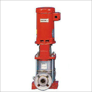 Jockey Fire Pump - Red, Industrial | 1-year Warranty, Ideal For Middle & Low Pressure Fire Protection Systems, Clear Water Transfer