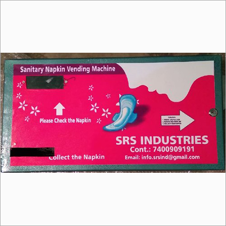 Automatic Sanitary Pad Napkin Vending Machine