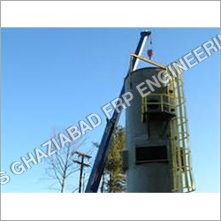Industrial FRP Vertical Fume Scrubber