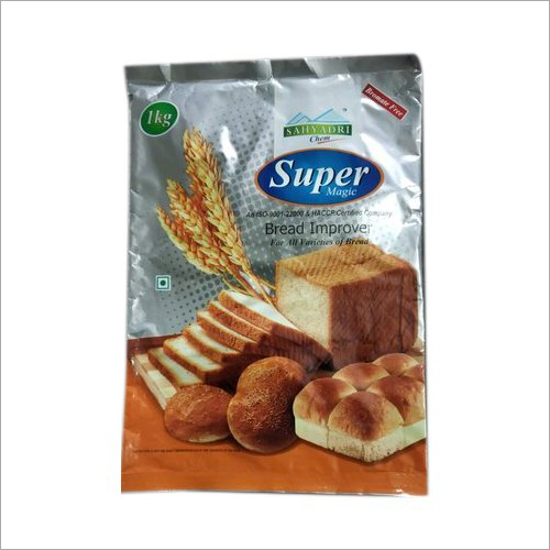 Bromate Free Super Magic Bread Improver - Powder Form, 1 Kilogram Weight | Eggless, Increases Bread Shelf Life