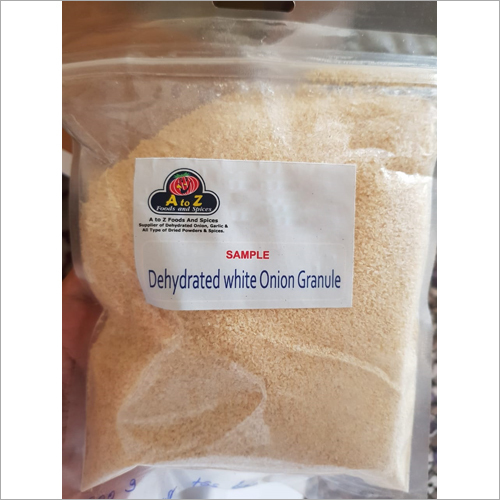 Dehydrated White Onion Granule - 99% Purity, Shelf Life of 6-12 Months, Dried Style, No Harmful Preservatives