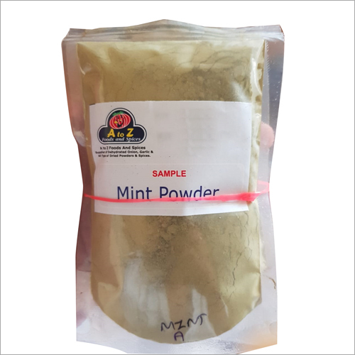 Mint Powder - 99% Pure Green A-garde Mint Powder | Shelf Life 6-12 Months, Preserved Style, Digestive Aid For Gastric Juice Secretion