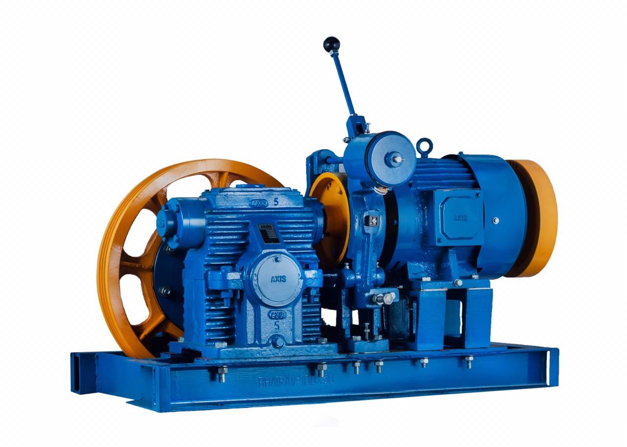 Blue Traction Gear Motor