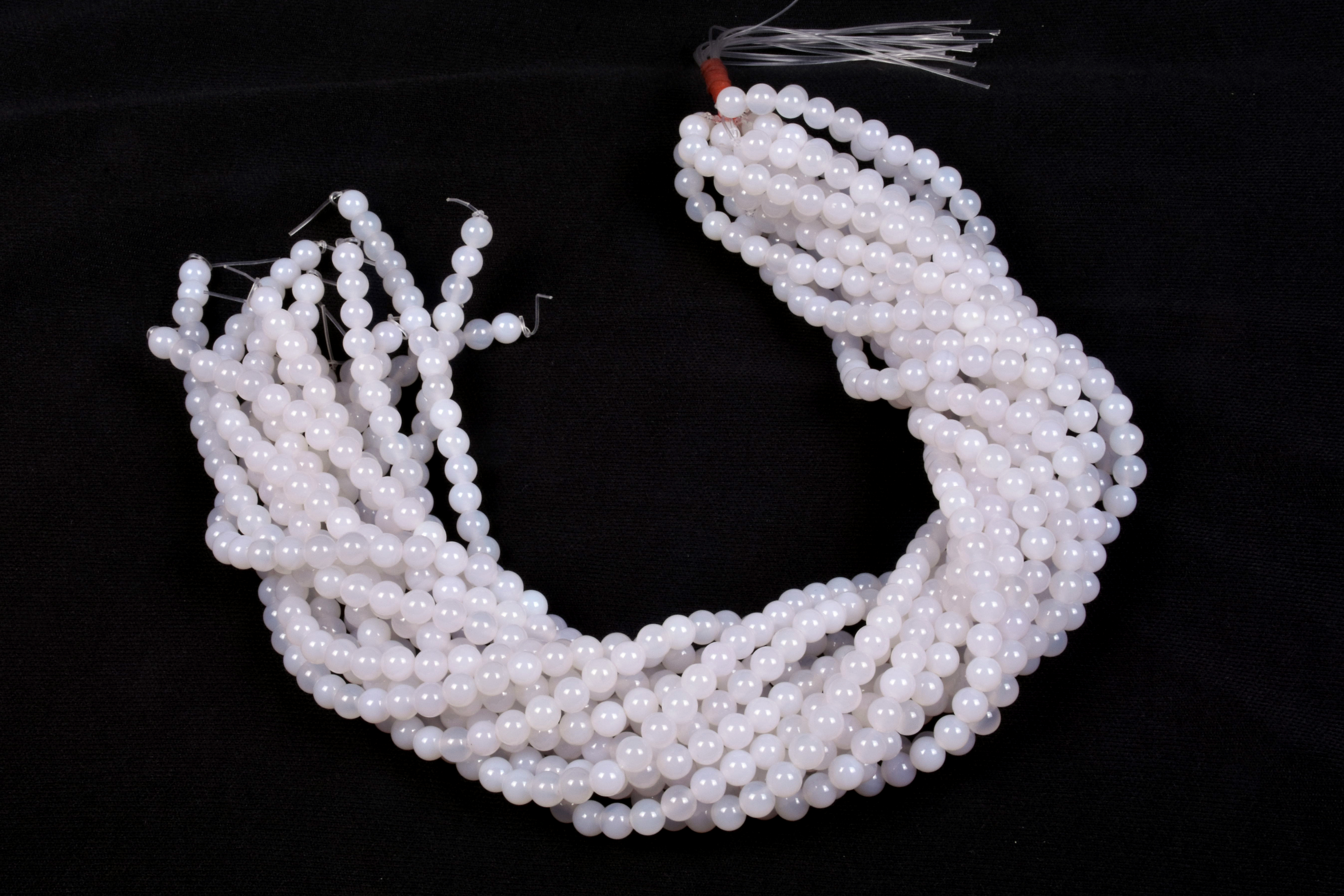 White Onyx Beads