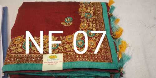 Marun Fancy Saree