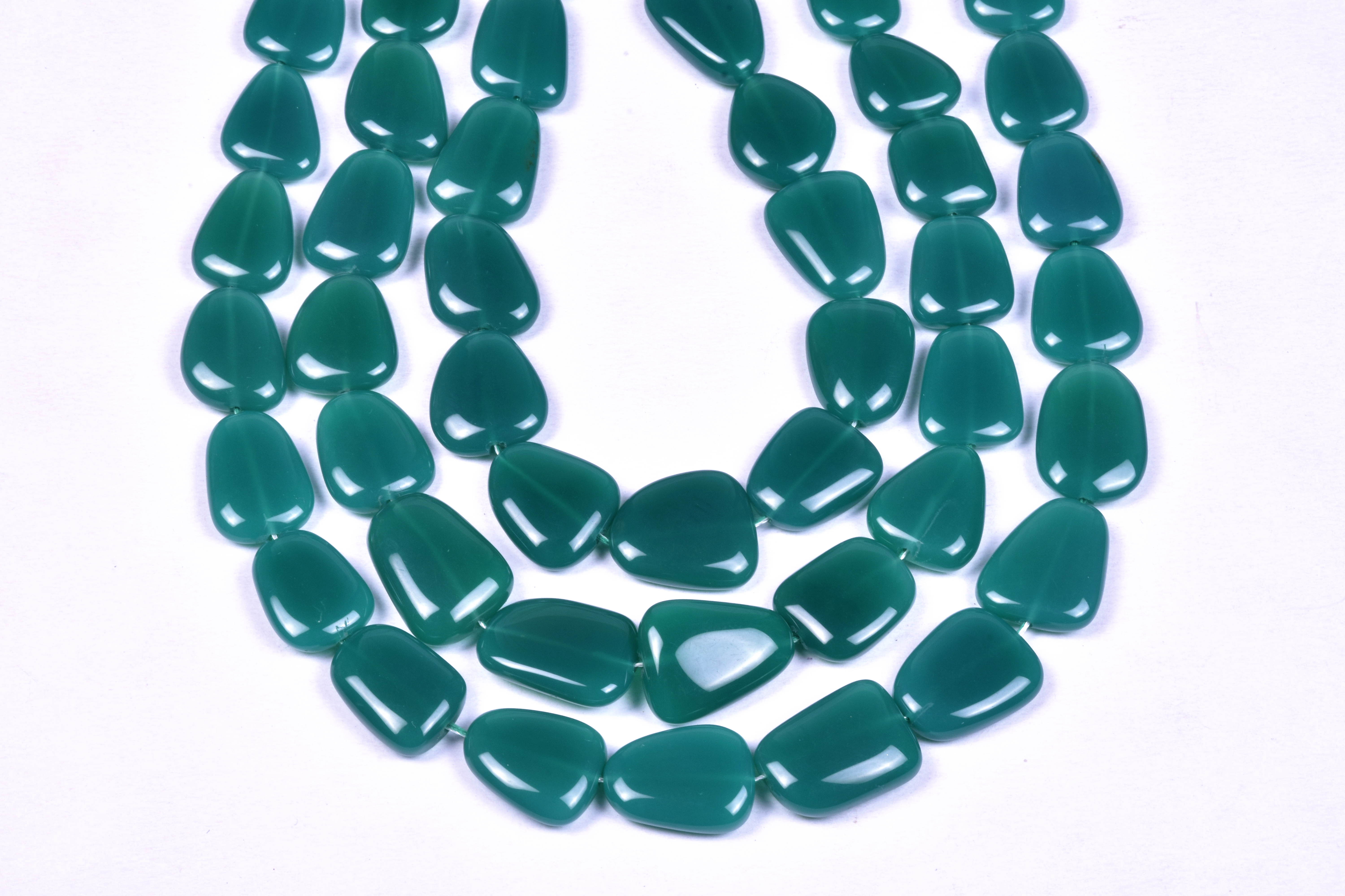 Green Onyx Flat Nuggets