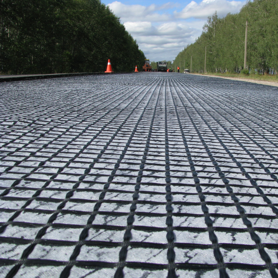 Polyester Geogrid Application: Foundation Reinforcement