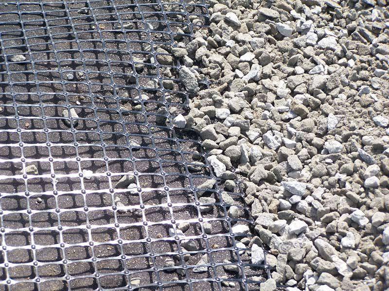 Polyester Geogrid Application: Foundation Reinforcement