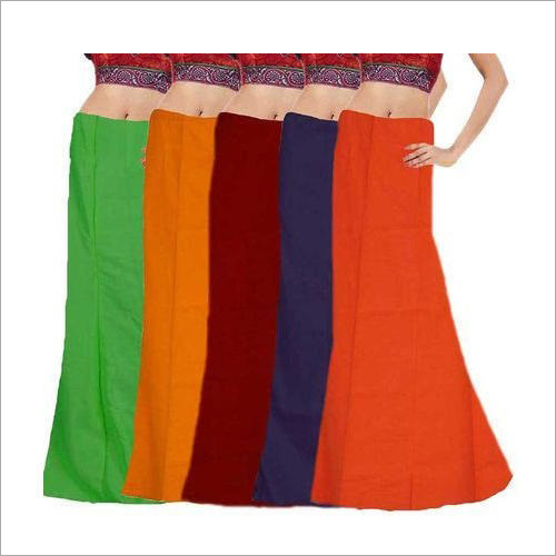 Available In Multicolour Ladies Pure Cotton Petticoat