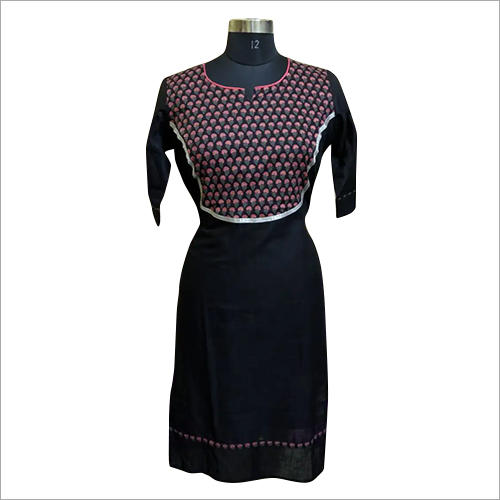 Ladies Fancy Kurti - Available in Multiple Colors, XL & XXL Sizes | Breathable, Washable Fabric for All Seasons
